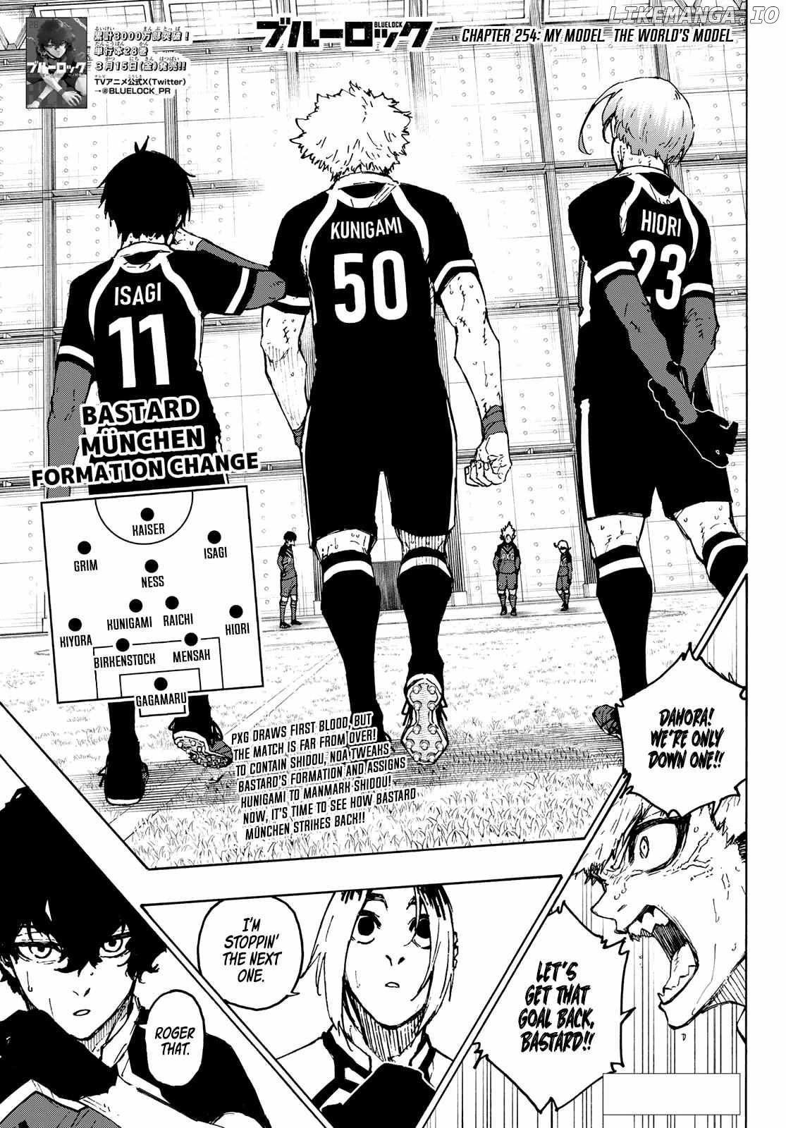 Blue Lock Chapter 254 image 01